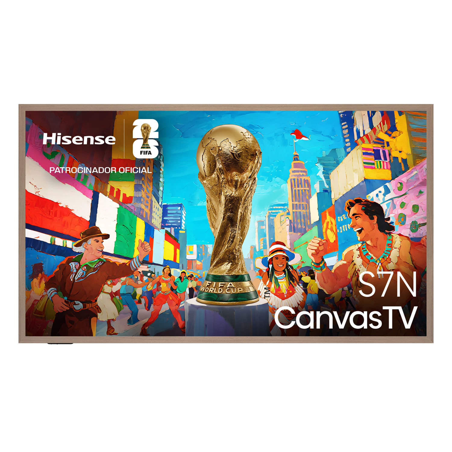 Smart Tv Hisense 65 9465s7n Canva Qled 4k Google Bt